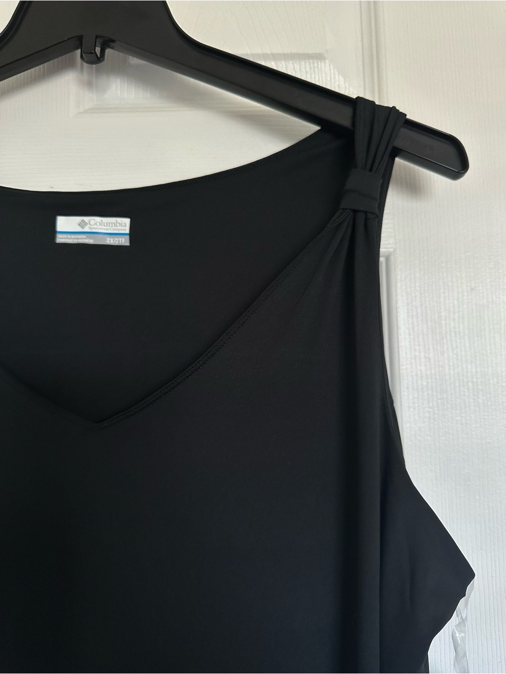 Columbia Women's Chill River Black Midi Dress Size 2X - Picture 9 of 11